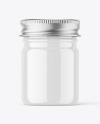 Glossy Jar Mockup