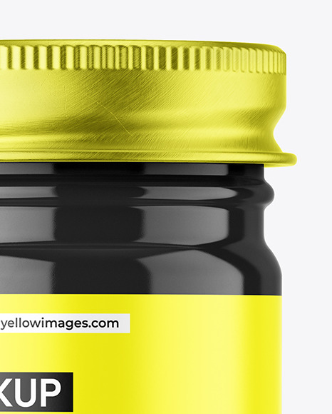 Glossy Jar Mockup