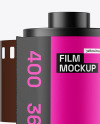 Matte Roll Film Mockup