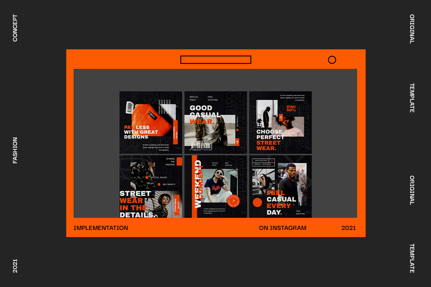 Redoff Urban Instagram Templates