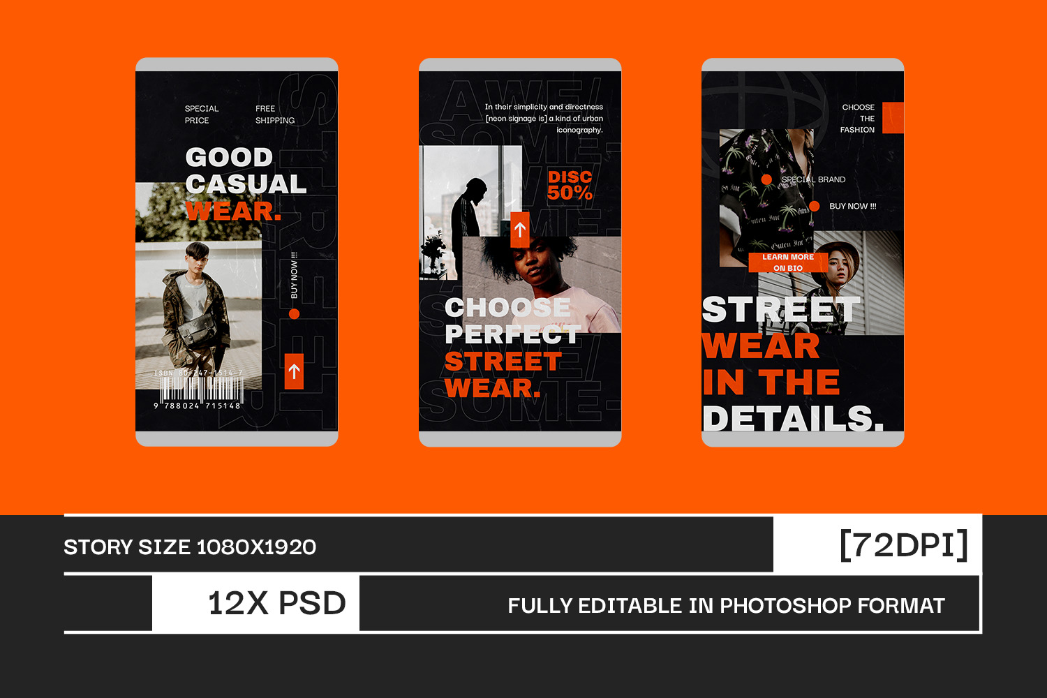 Redoff Urban Instagram Templates