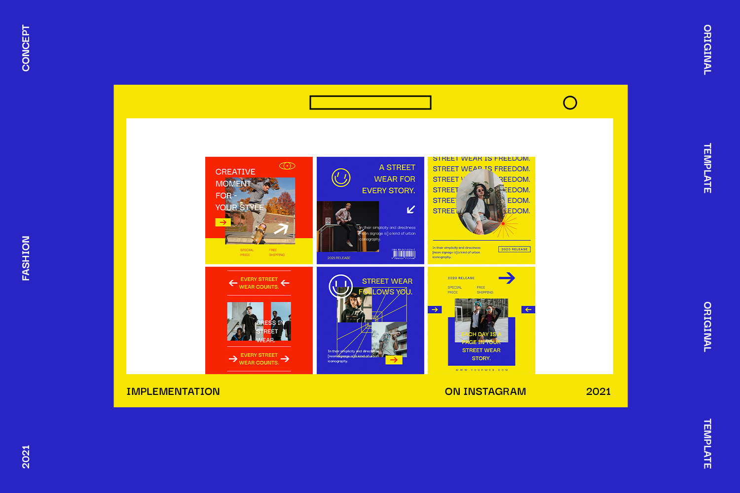 Credit Urban Instagram Templates