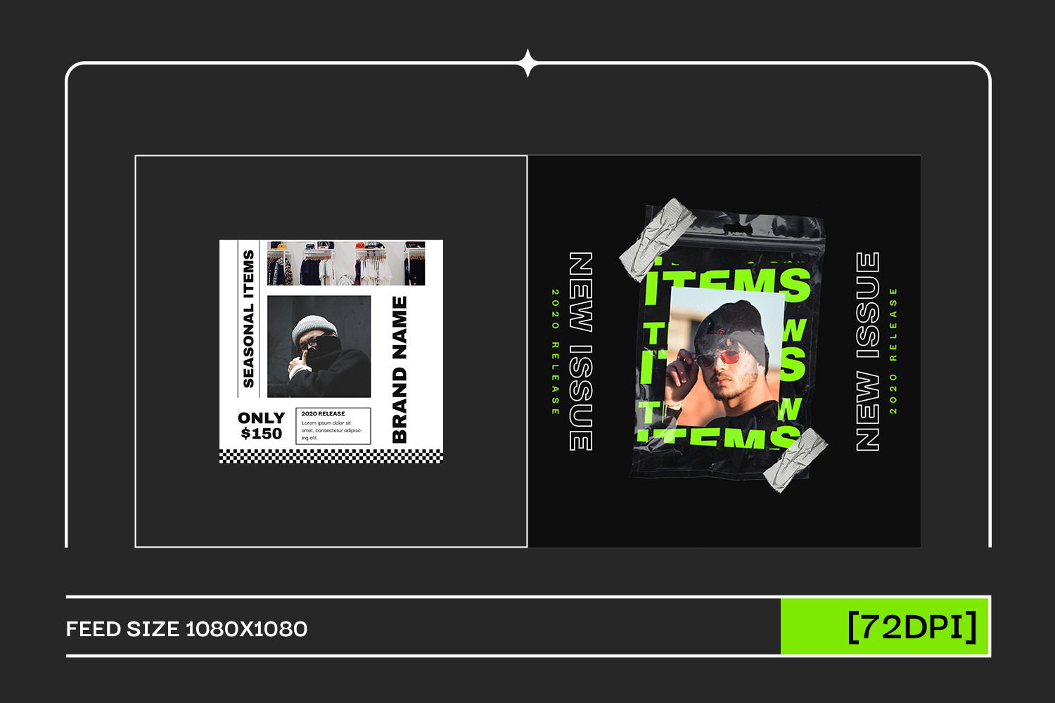 Addicx Urban Instagram Templates Addicx Urban Instagram Templates