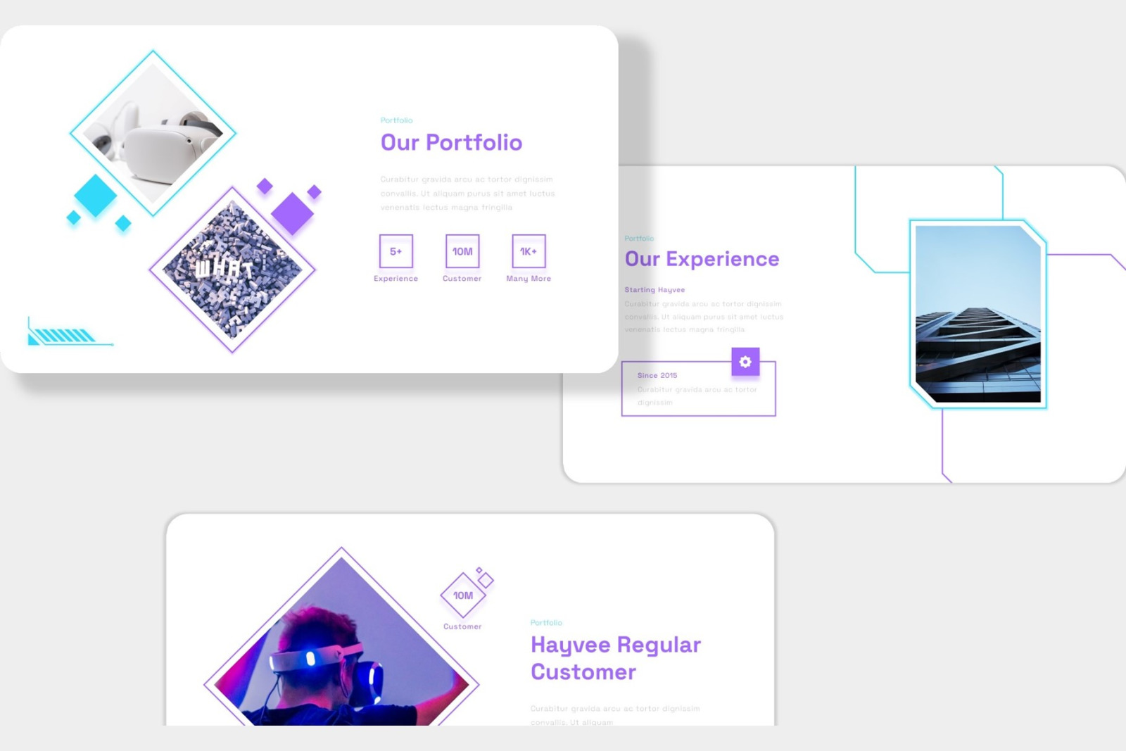 Hayvee - Metaverse &amp; Virtual Reality Google Slides Template