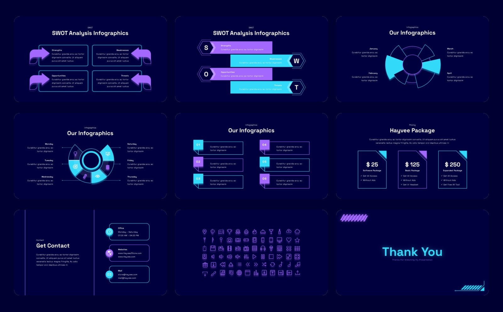 Hayvee - Metaverse &amp; Virtual Reality Google Slides Template