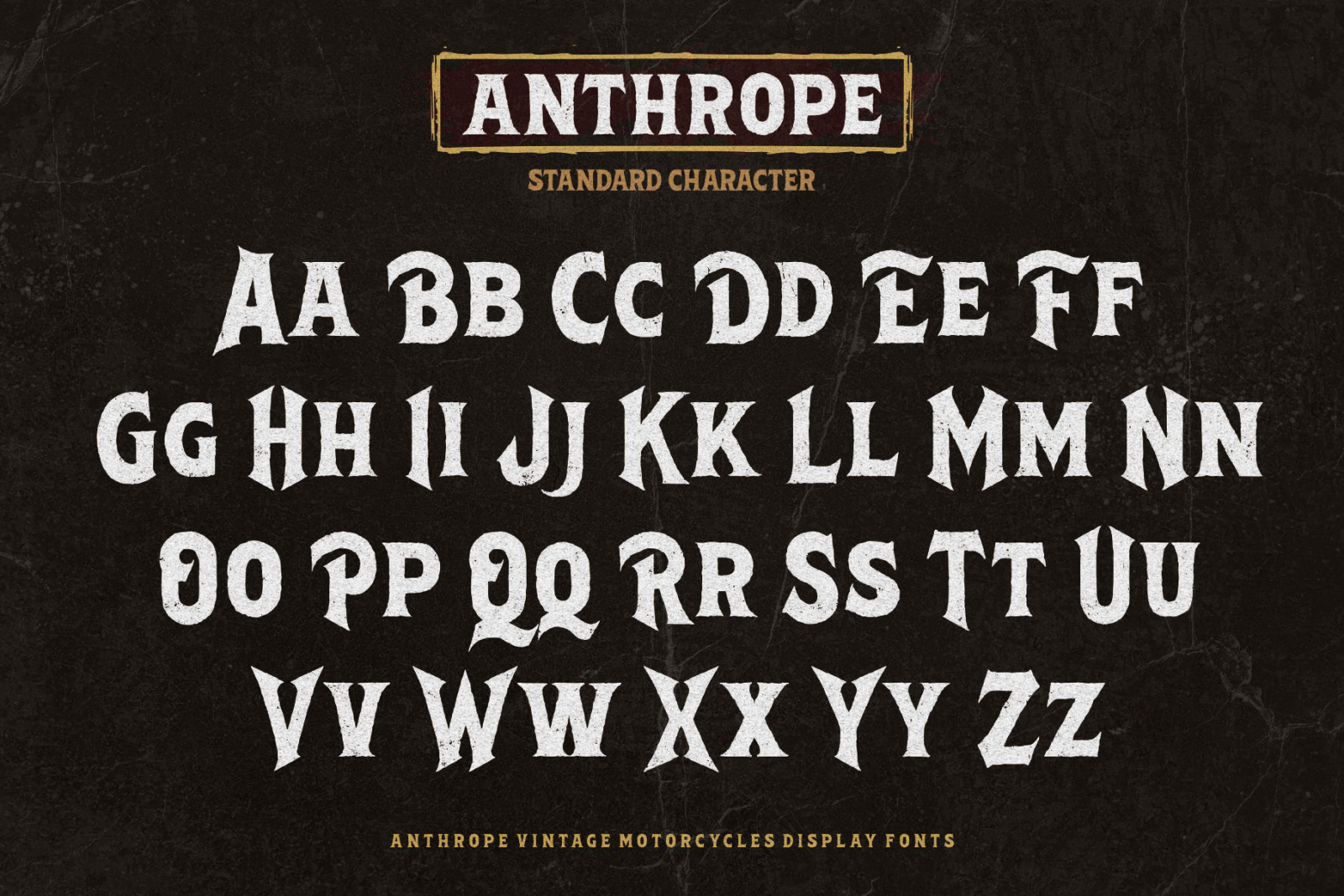 Anthrope Font Anthrope Font