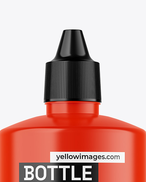 Glossy Bottle Mockup