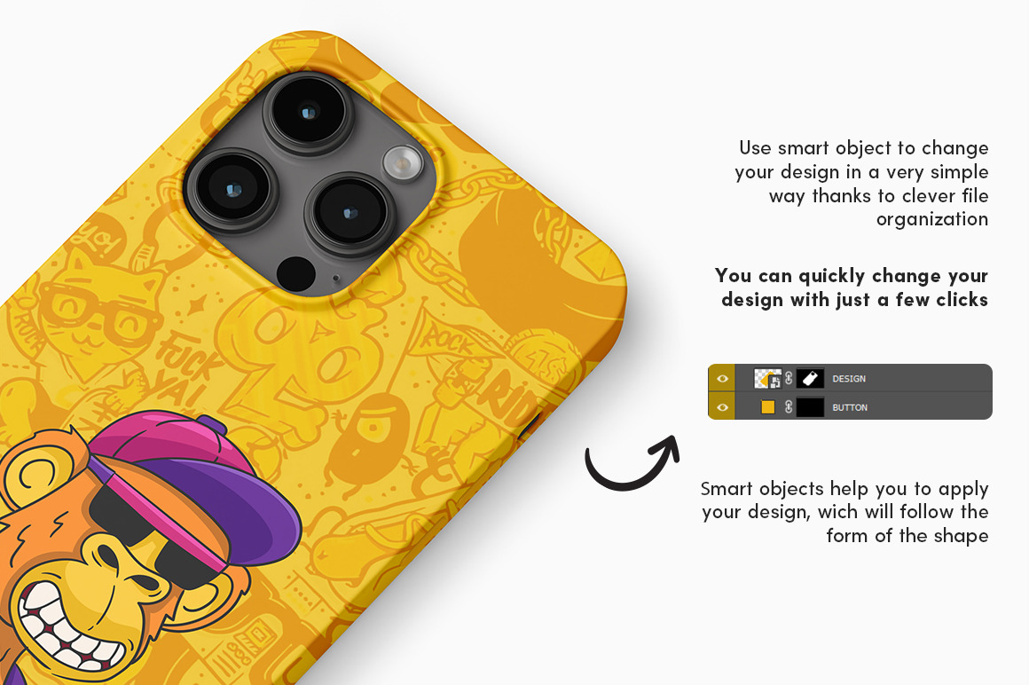 Phone Case Mockup Set