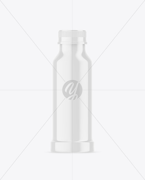 Glossy Bottle Mockup