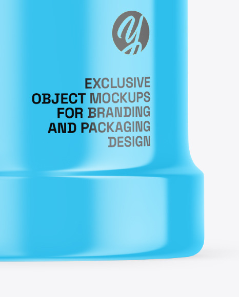 Glossy Bottle Mockup