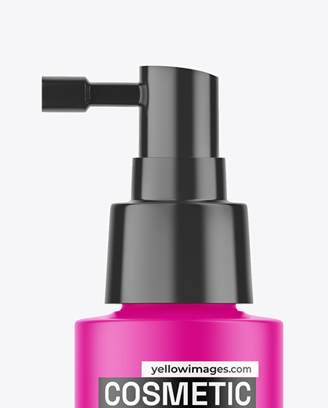 Matte Cosmetic Bottle Mockup