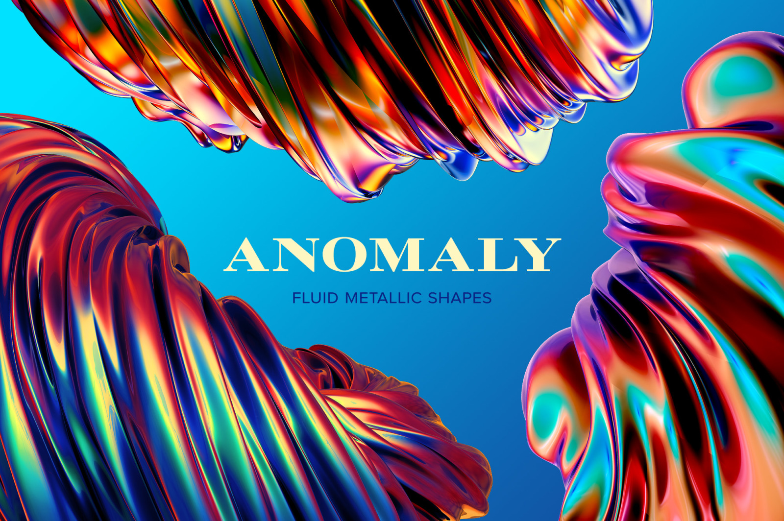 Anomaly: Fluid Metallic Shapes