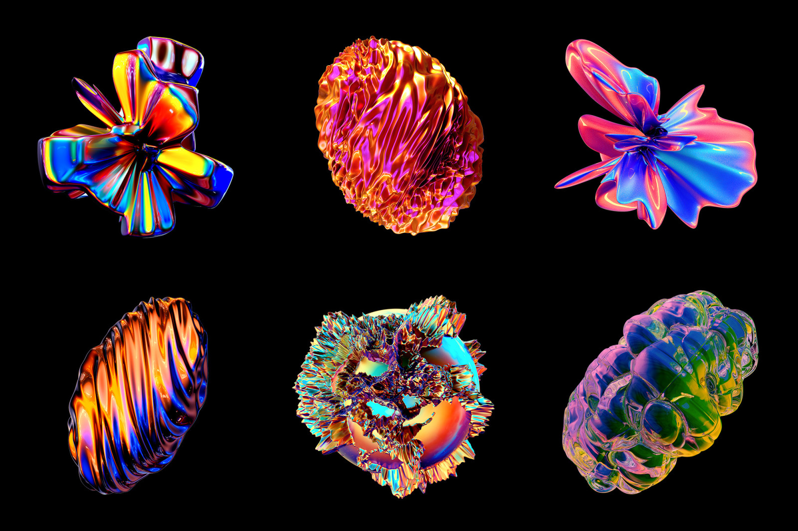 Anomaly: Fluid Metallic Shapes Anomaly: Fluid Metallic Shapes