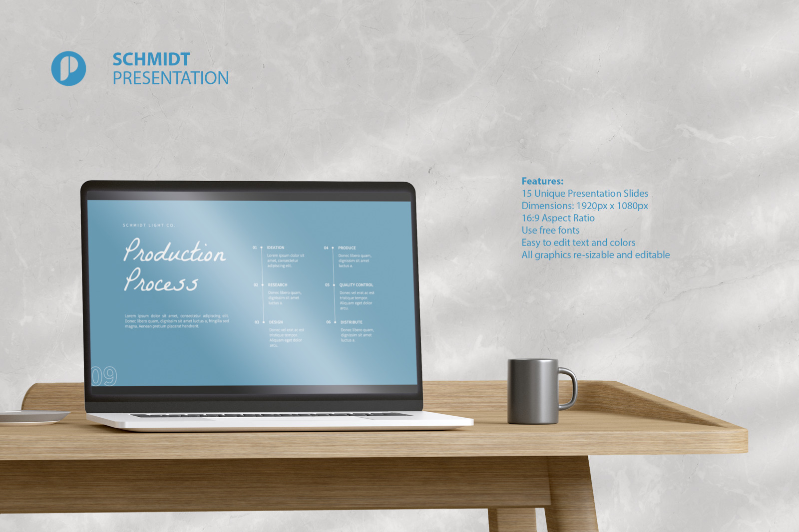 Schmidt – clear sky clean corporate profile presentation