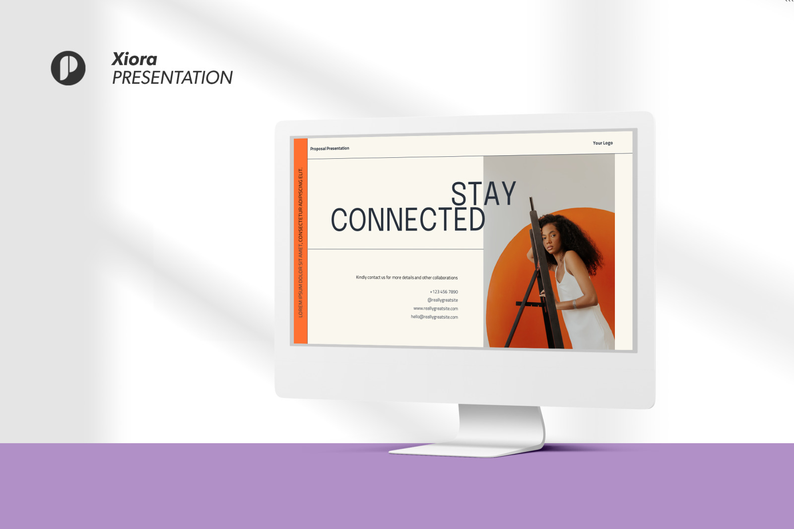 Xiora – modern retro business proposal presentation template Xiora – modern retro business proposal presentation template