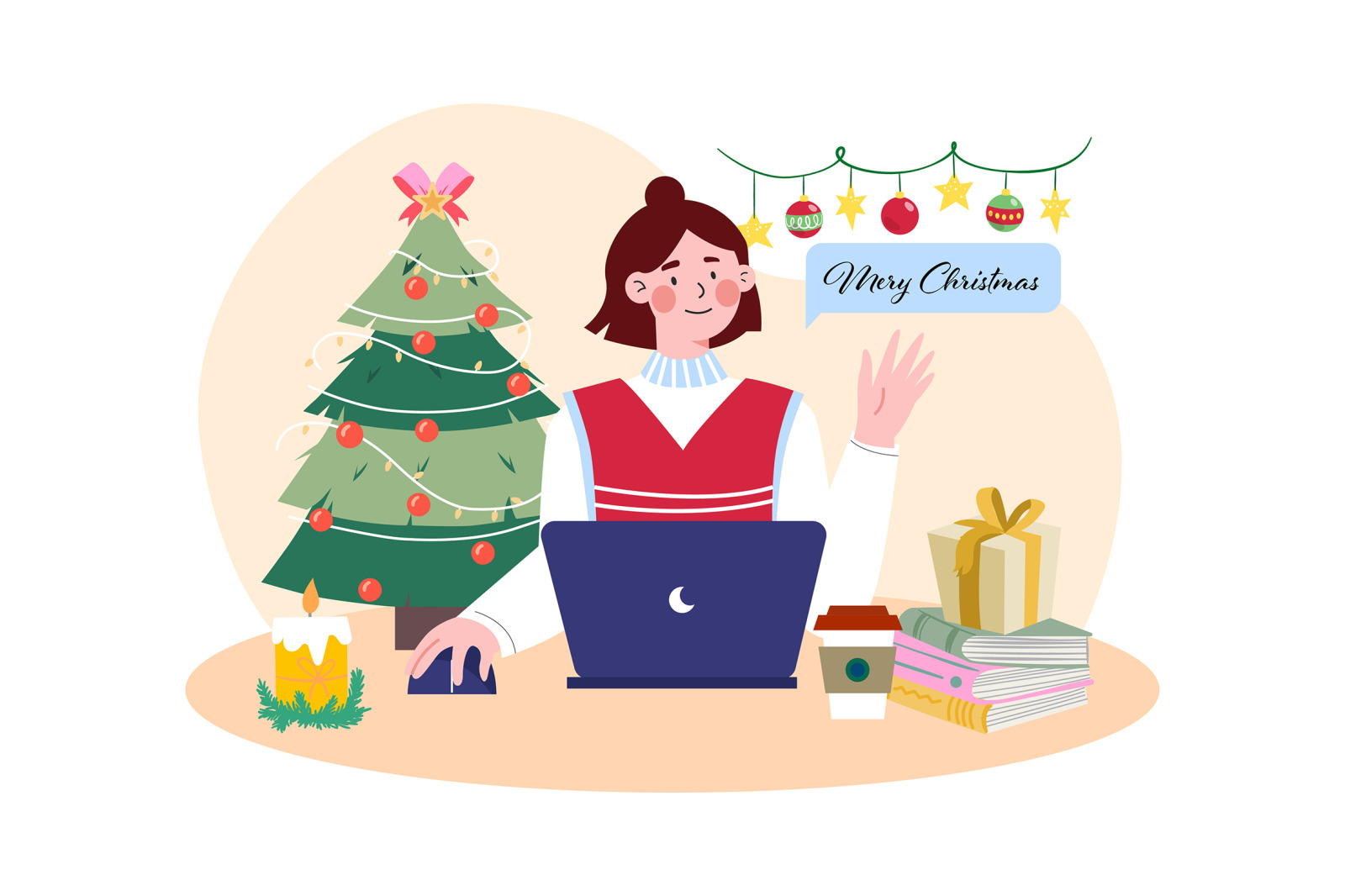 M664_Christmas Day Illustration Pack