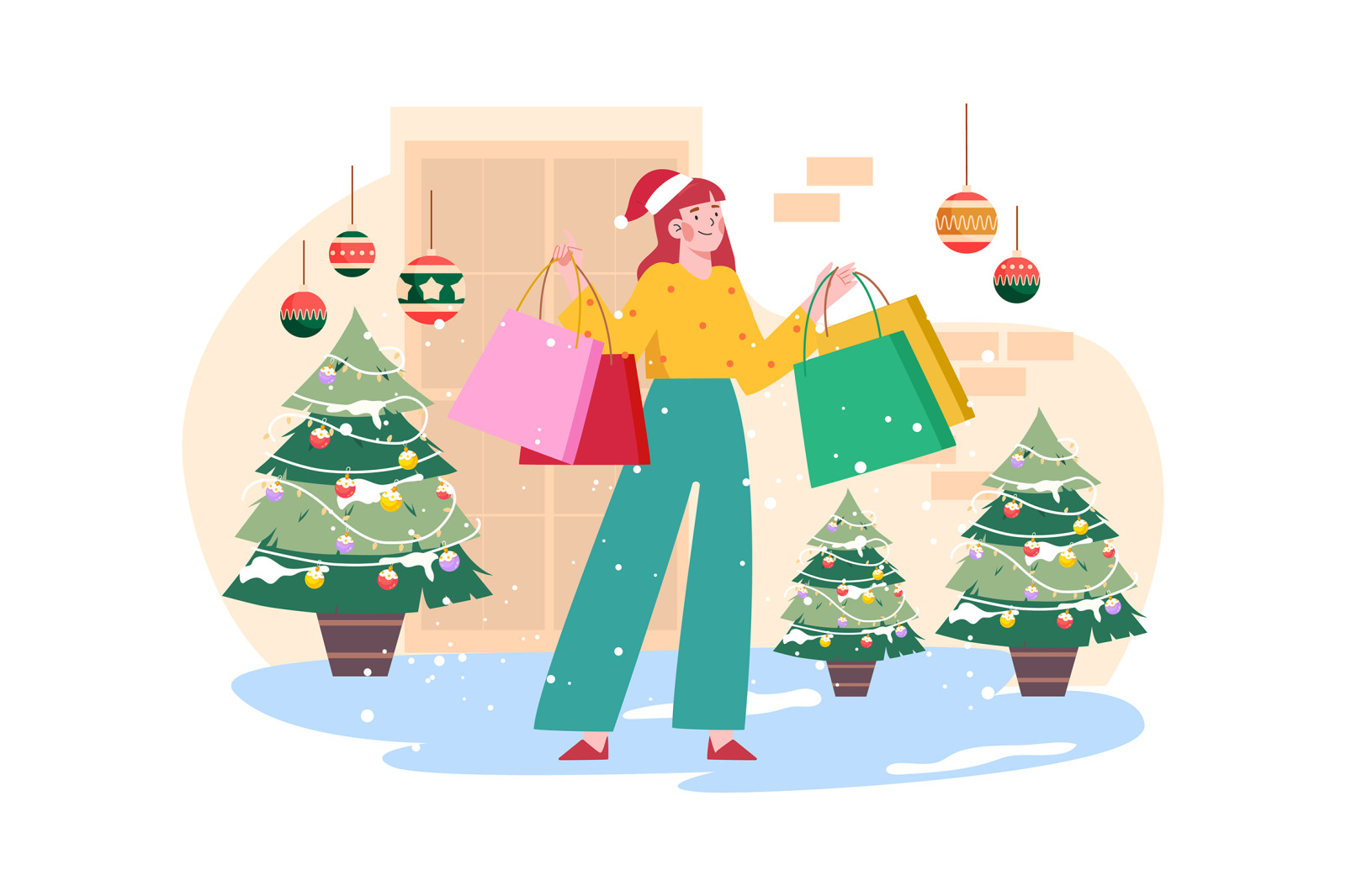 M664_Christmas Day Illustration Pack