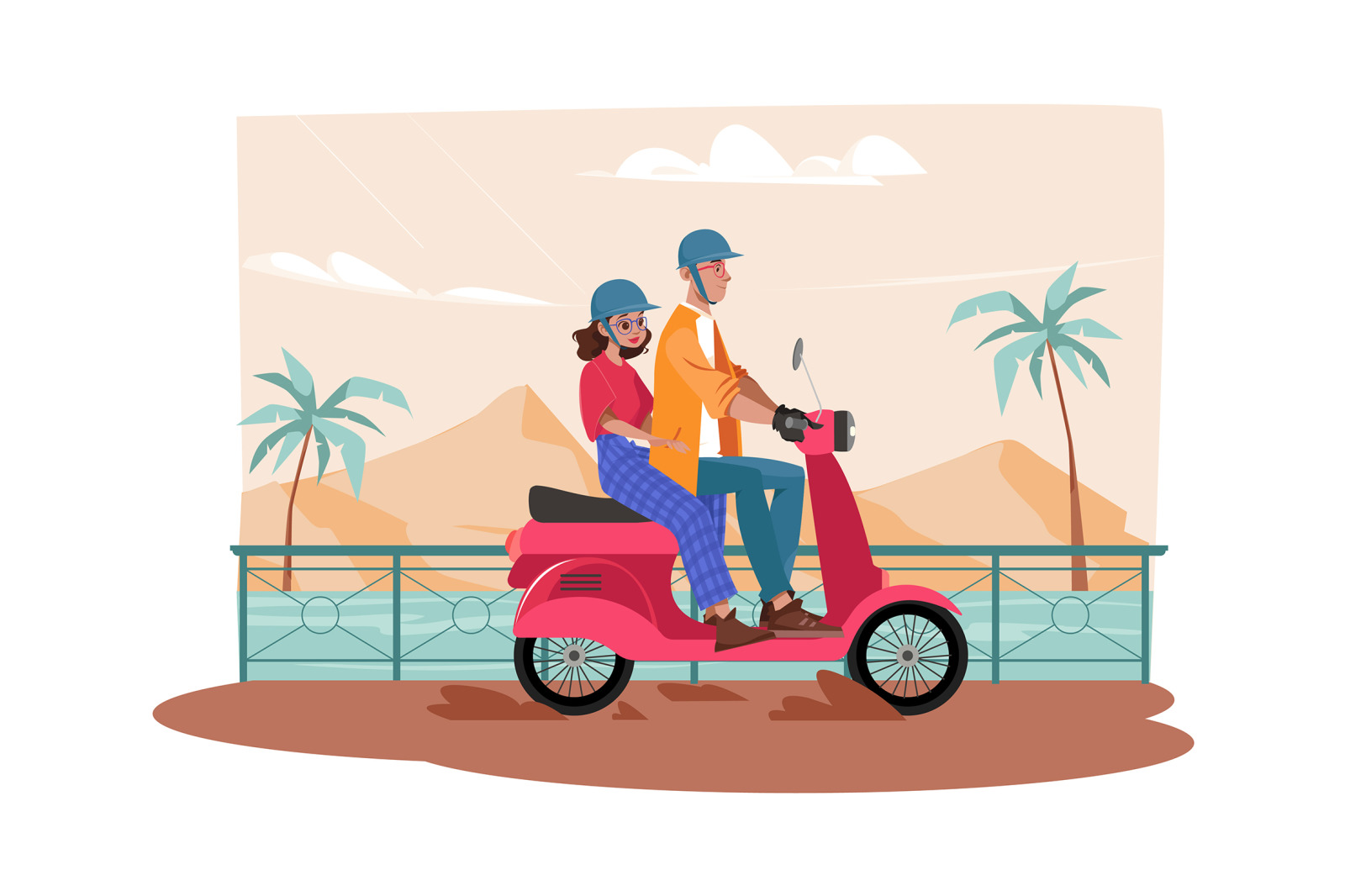 M667_Couple In Love Illustration Pack M667_Couple In Love Illustration Pack