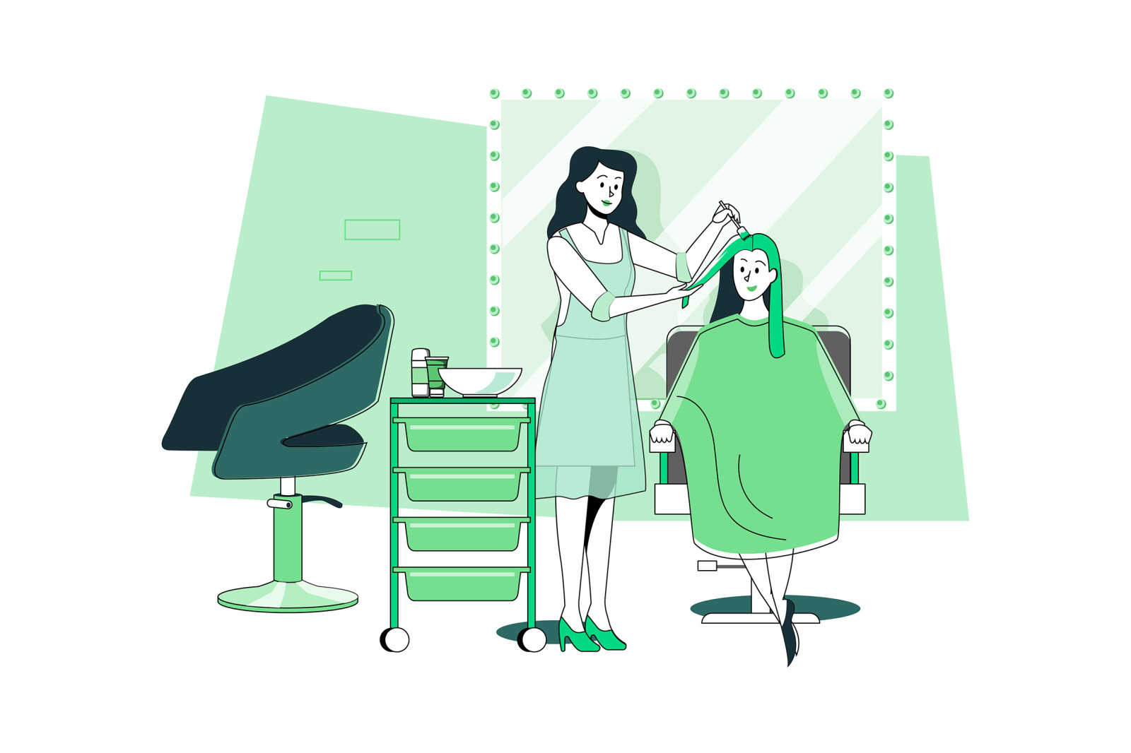 M669_Spa & Salon Illustration Pack M669_Spa & Salon Illustration Pack
