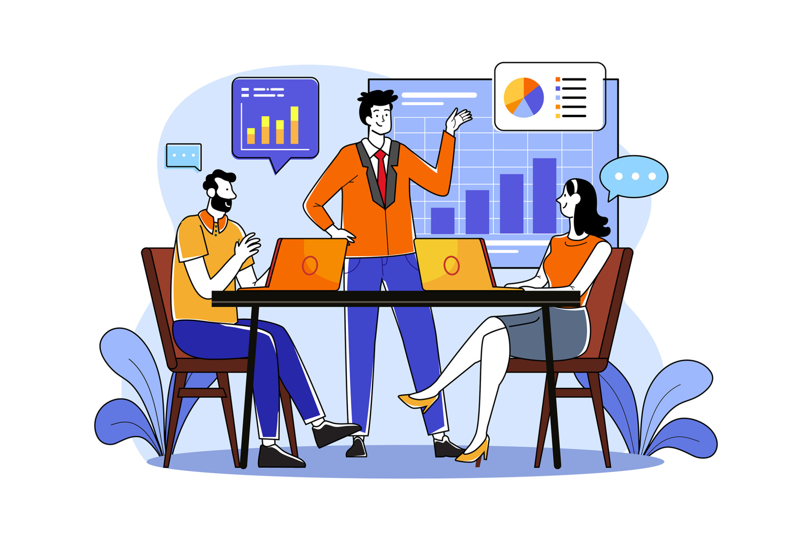 M672_Digital Business Illustration Pack_Part 01 M672_Digital Business Illustration Pack_Part 01