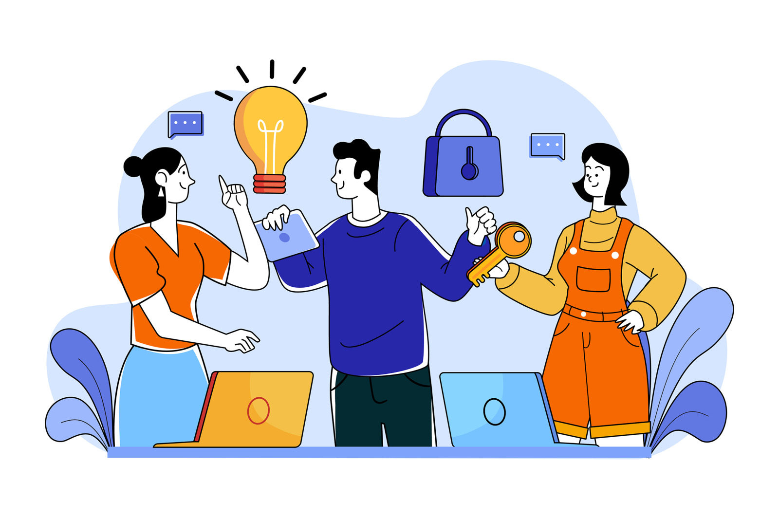 M673_Product Teams Illustration Pack_Part 01 M673_Product Teams Illustration Pack_Part 01