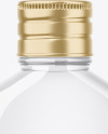 Clear Glass Dry Gin Bottle Mockup