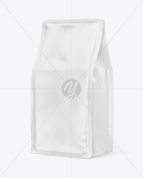 Matte Coffee Bag Mockup