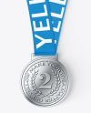 Silver Medal Mockup