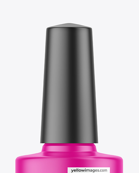 Matte Nail Polish Mockup Matte Nail Polish Mockup