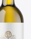 Antique Green Glass White Wine Bottle Mockup Antique Green Glass White Wine Bottle Mockup