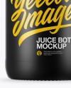 Matte Juice Bottle Mockup