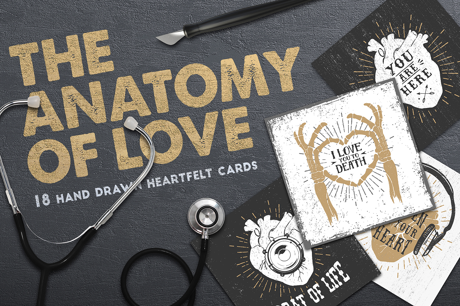 Anatomy Of Love. 18 Cards + Bonus Anatomy Of Love. 18 Cards + Bonus