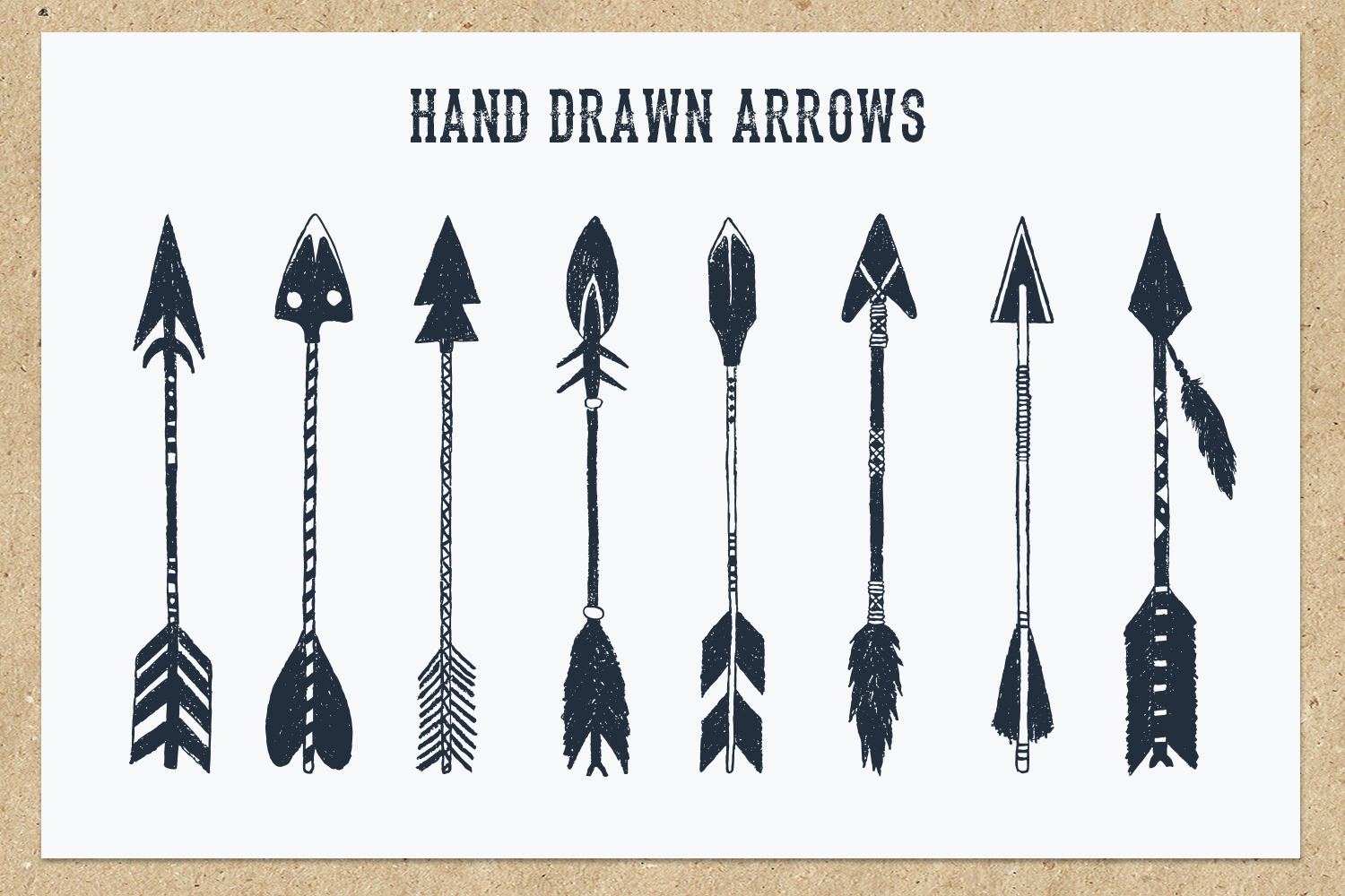 Native Spirit. 55 Hand Drawn Objects