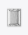 Matte Metallic Sachet Mockup