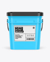 Matte Plastic Bucket Mockup