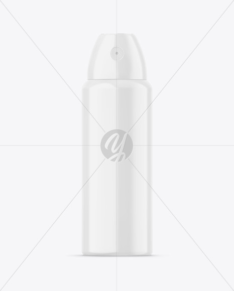 Glossy Cosmetic Spray Bottle Mockup