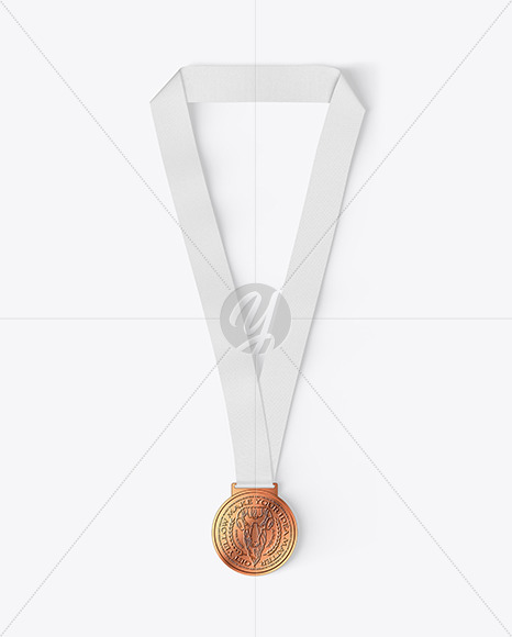 Bronze Medal Mockup