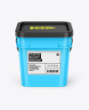 Matte Plastic Bucket Mockup