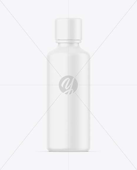 Matte Cosmetic Bottle Mockup