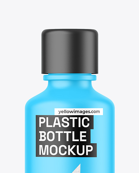 Matte Cosmetic Bottle Mockup