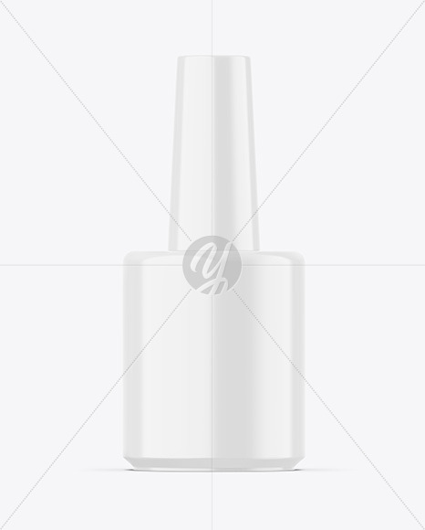 Glossy Nail Polish Mockup