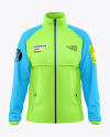 Women's Windbreaker Jacket Mockup - Front View