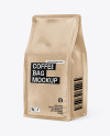 Kraft Coffee Bag Mockup