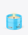 Glossy Candle Mockup