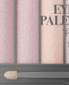 Metallized Eyeshadow Palette Mockup