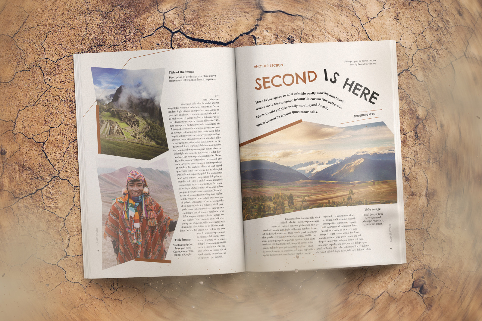 Earthquake Indesign Template Earthquake Indesign Template
