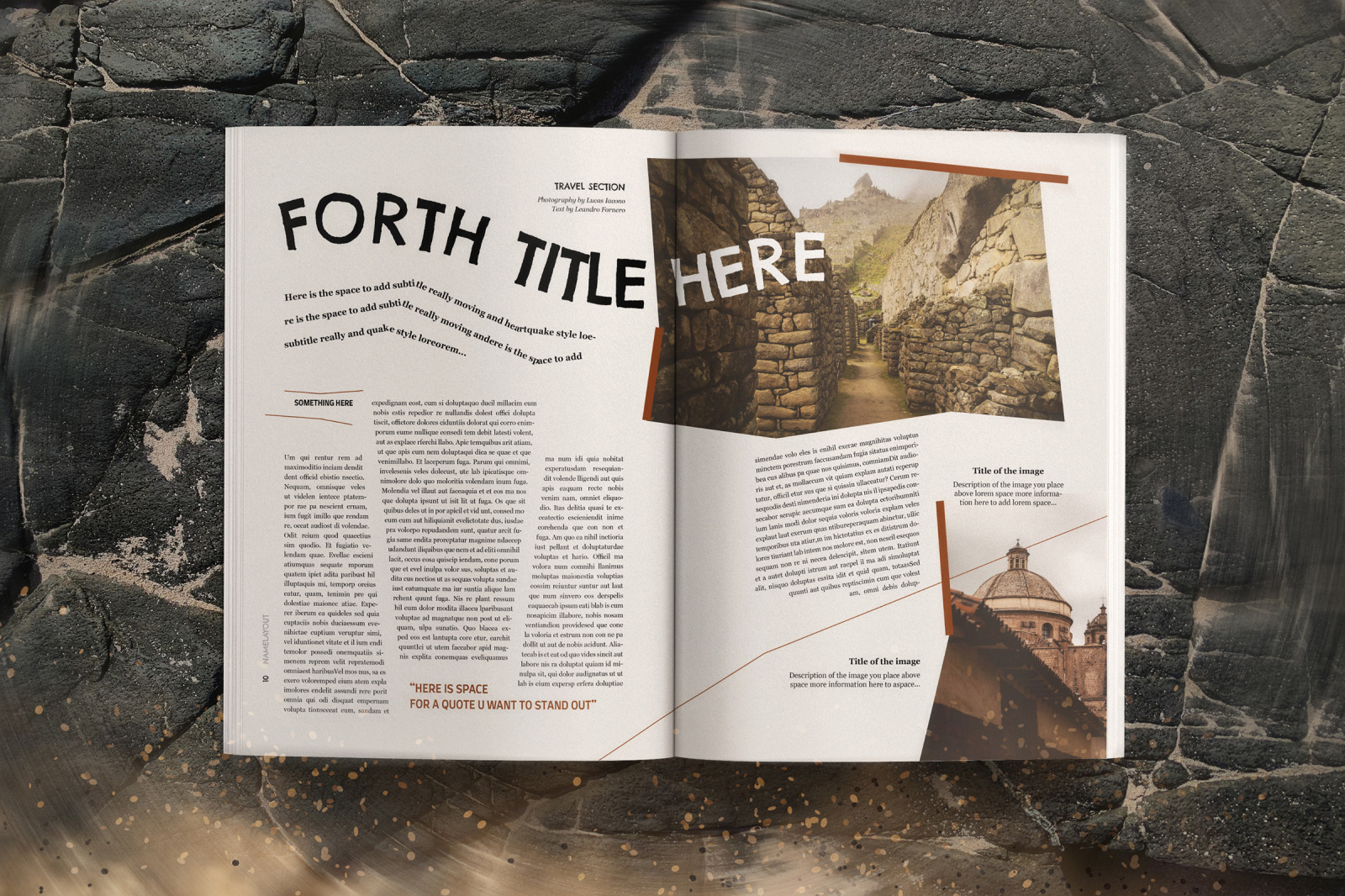 Earthquake Indesign Template Earthquake Indesign Template