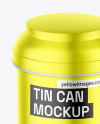 Tea Tin Can Mockup