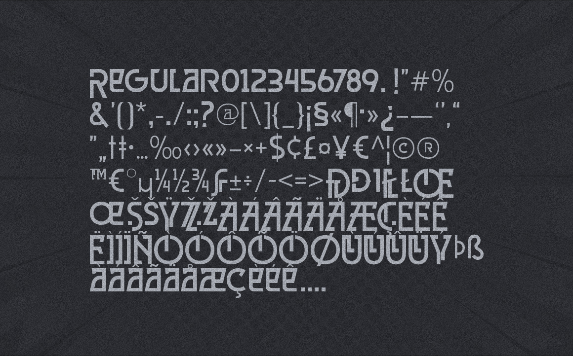 Grisha Futuristic Font Grisha Futuristic Font