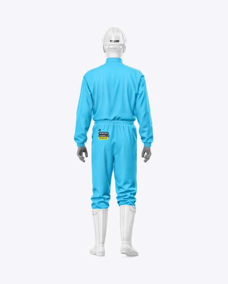 Working Overalls w/Mannequin Mockup